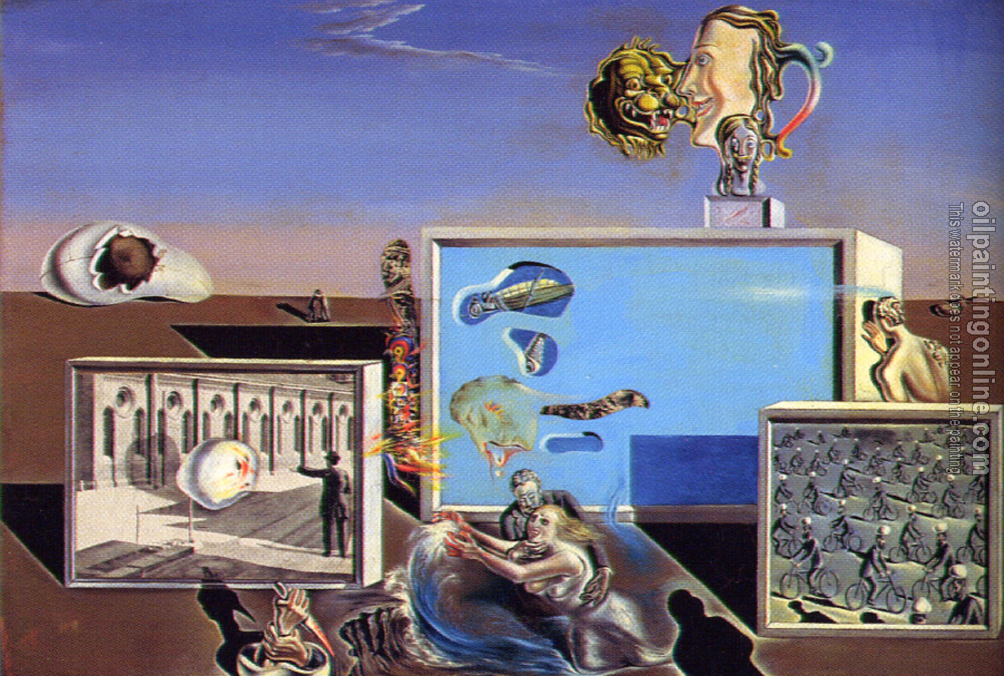 Dali, Salvador - Illuminated Pleasures